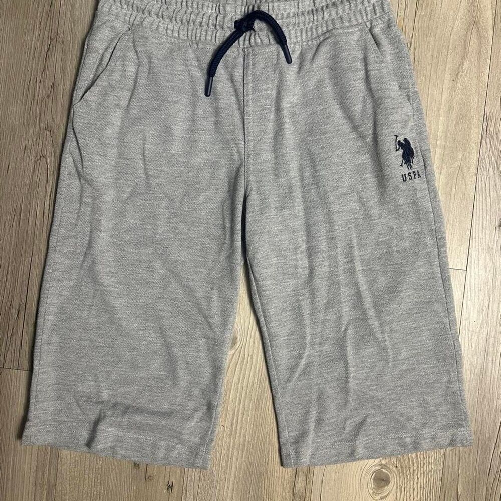 Us-polo-assn Men's Grey Shorts